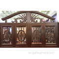 Puerta de aluminio de Villa Patio